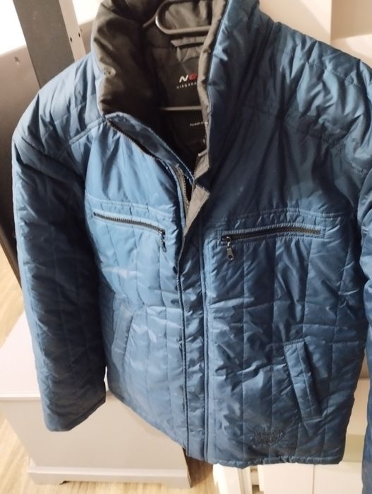 Kurtka męska ciemny turkus