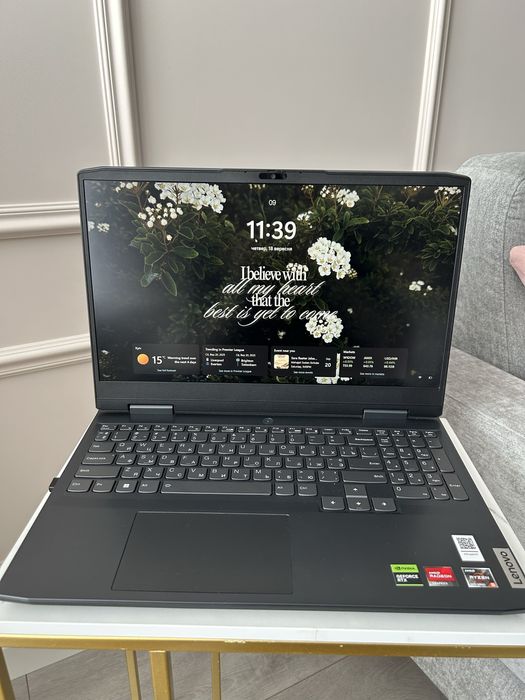 Ноутбук Lenovo IdeaPad Gaming 3 15ARH7 Onyx Grey. Стан ідеальний!