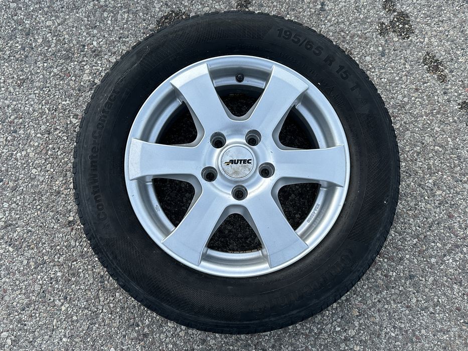 Koła zima Autec 15 cali! 5x112, ET43! Golf, Leon, Octavia! Wysyłka!