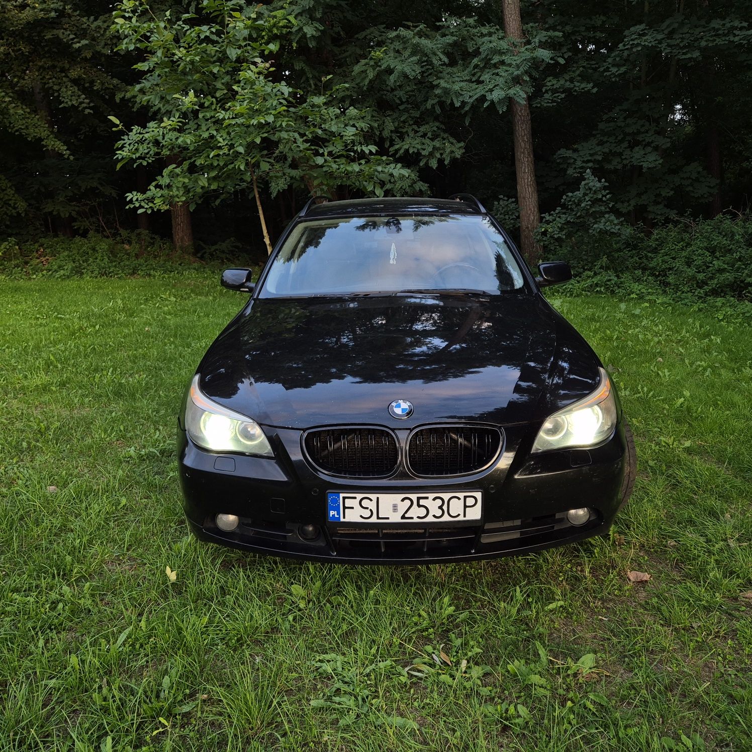 BMW 5 E61 2.5d Automat • Skóra, Bi-Xenon, Felgi 19” • Tempomat Adapt