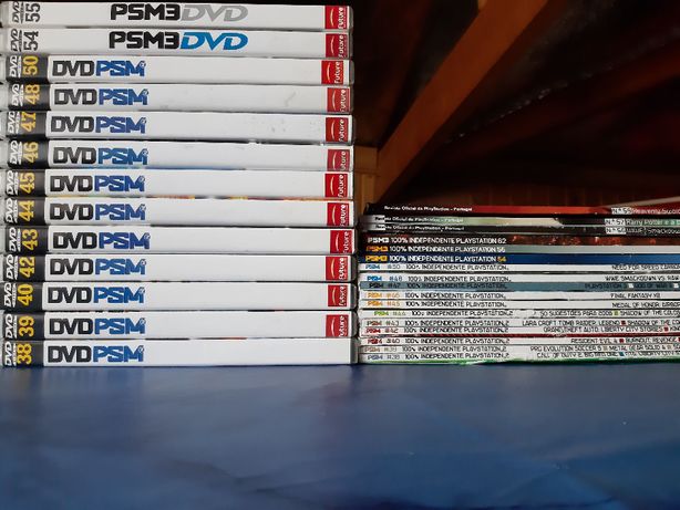 Revistas e DVDs PSM / Playstation 2