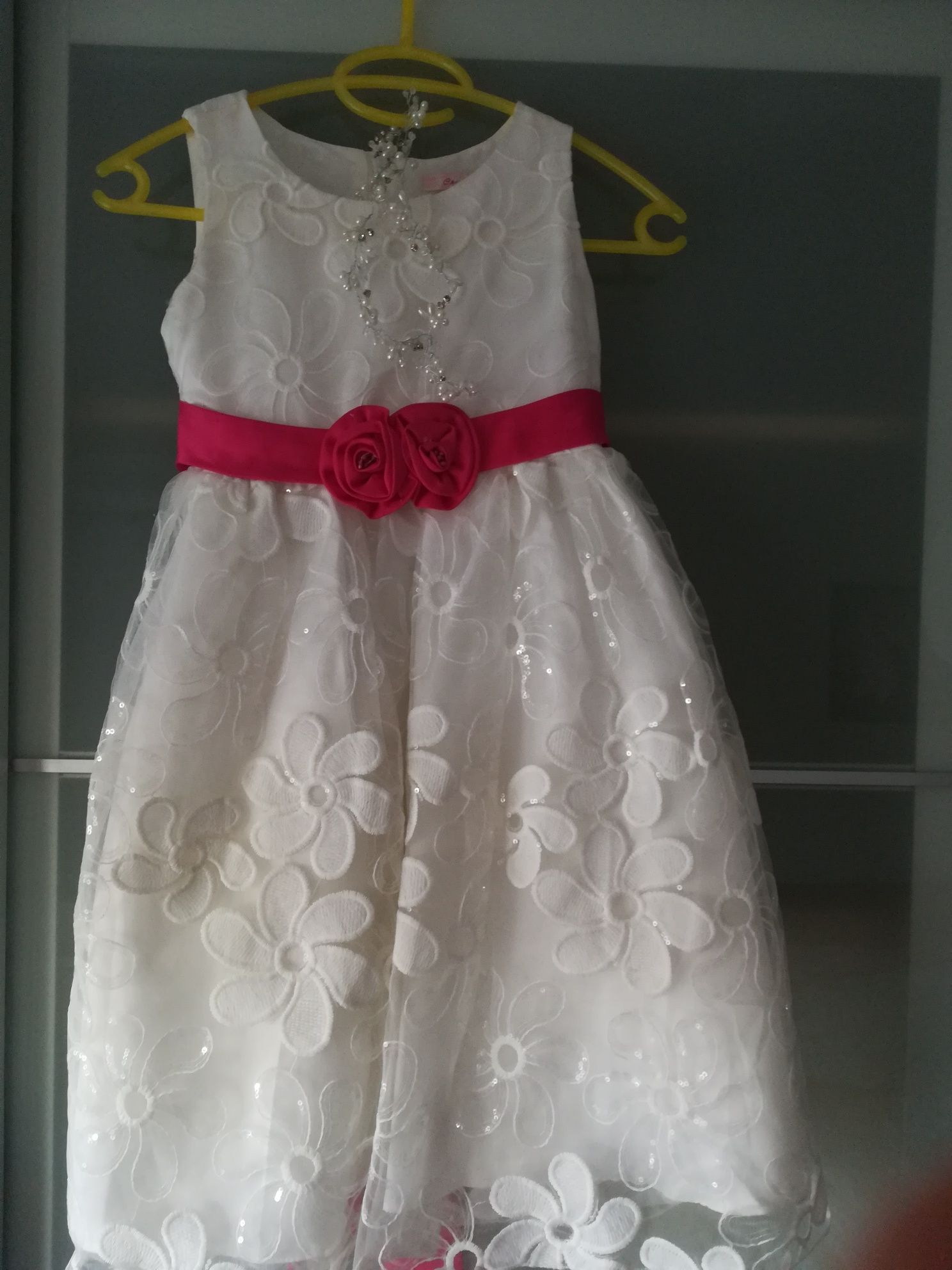 Vestido de cerimônia, batizado, comunhão