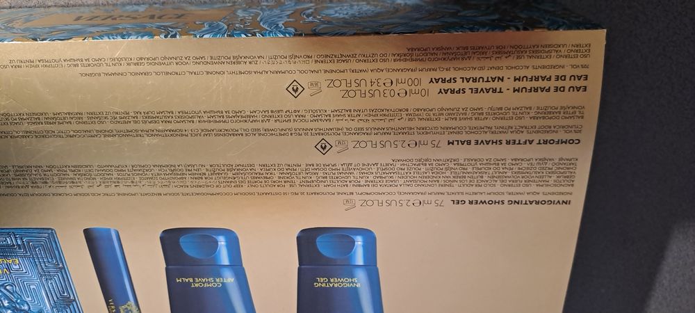 Versace Eros 100ml edp. Duży zestaw. 100% oryginał