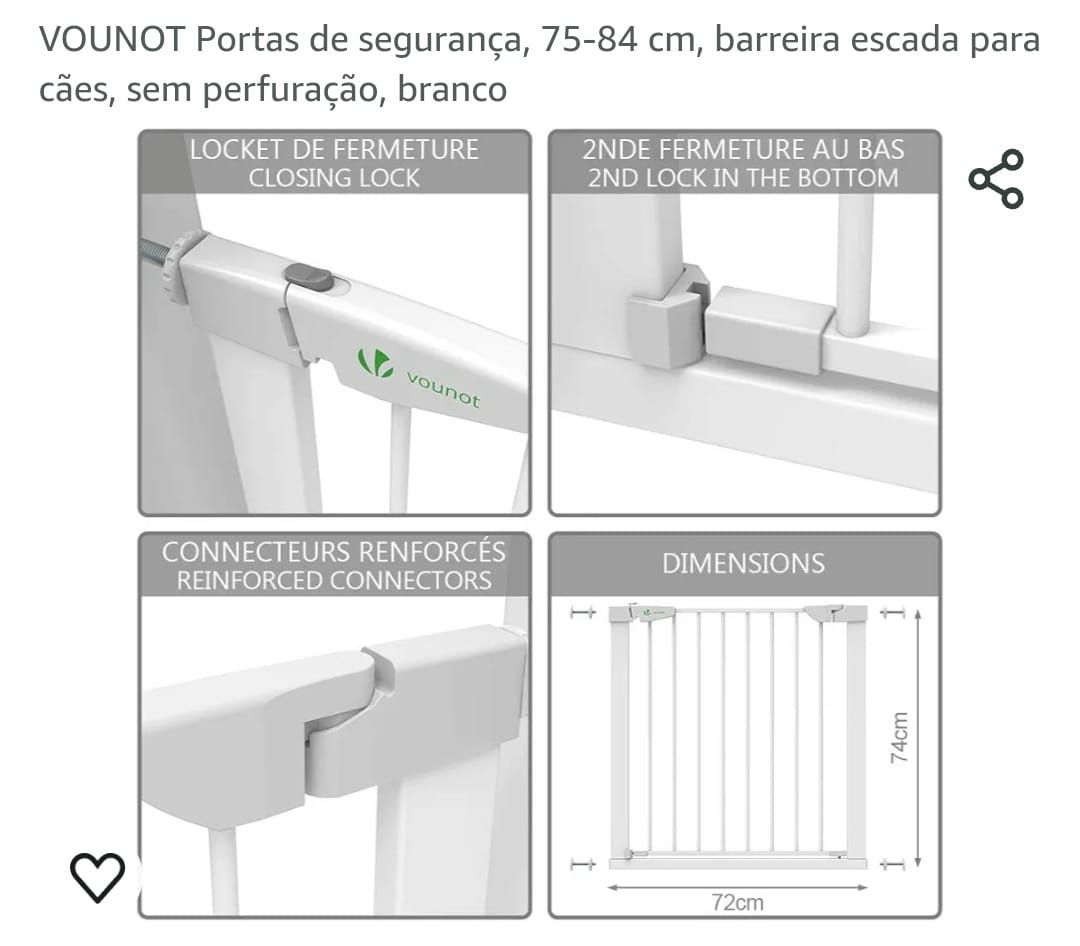 Safety gate - portão de segurança