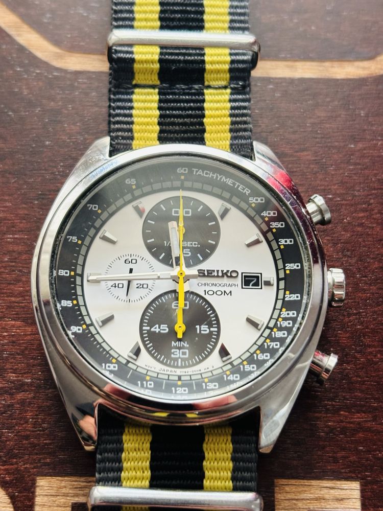 Seiko chrono panda SNDF93P1
