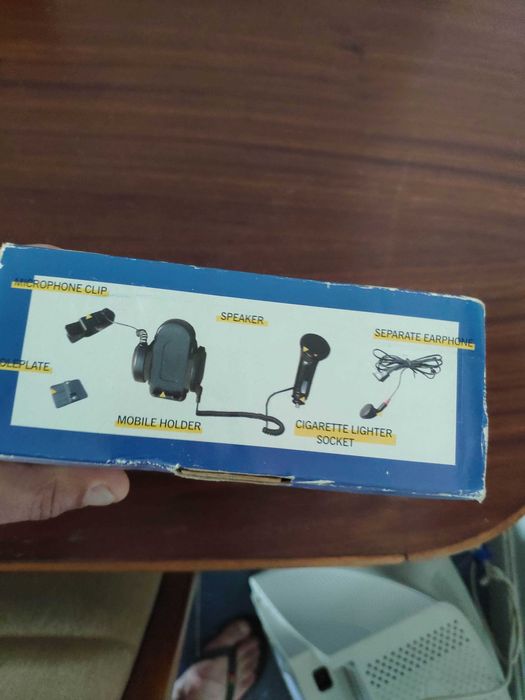 Kit mãos livres em caixa