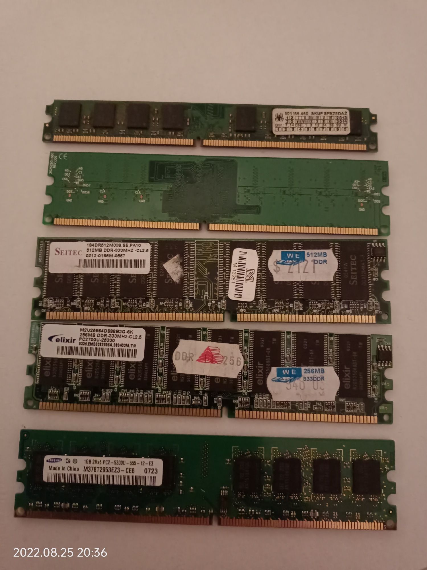 Pamięć RAM do starych komputerów