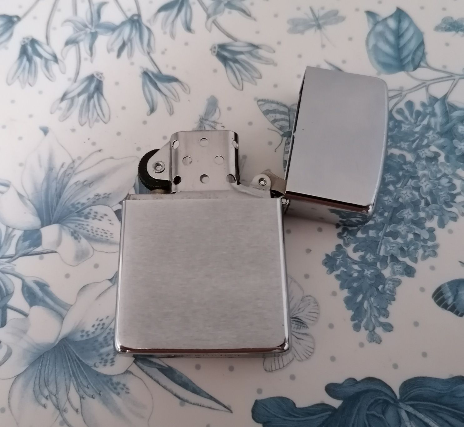 Zippo Brushed Chrome 1989 jak nowa