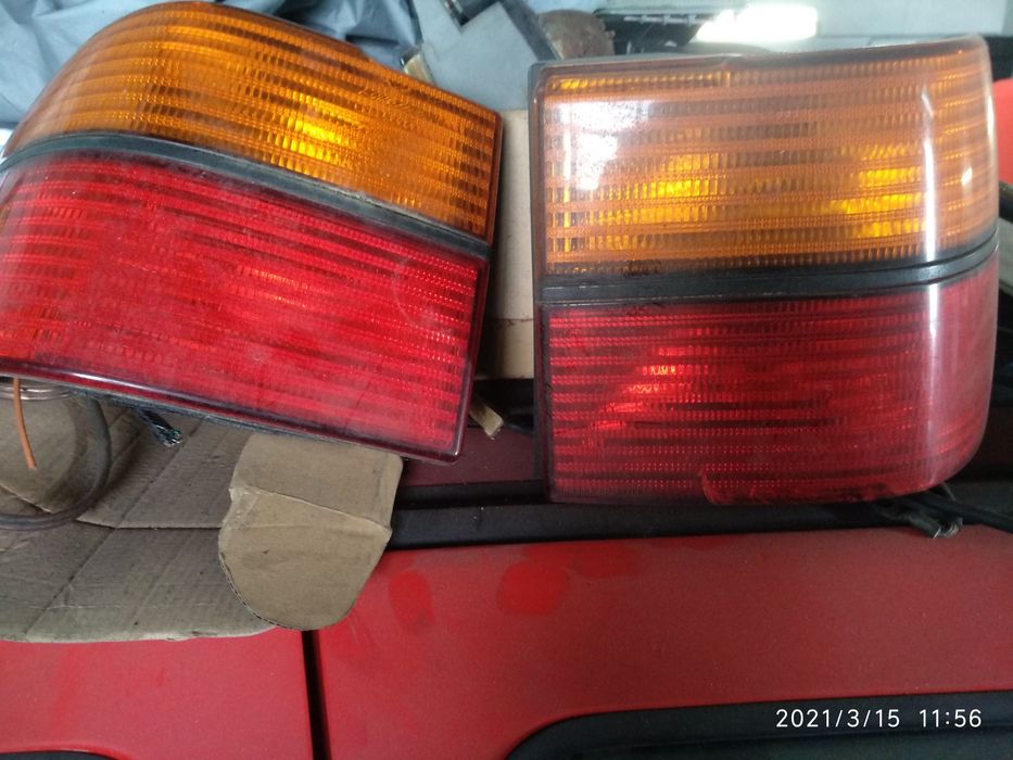 Faróis farolins trás jetta americano vento usa mk3 luzes