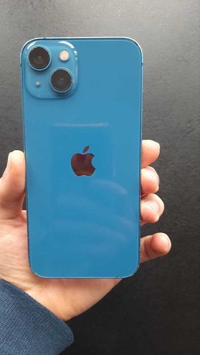 Смартфон Apple iPhone 13 256GB Blue + чехол + новая батарея pro max