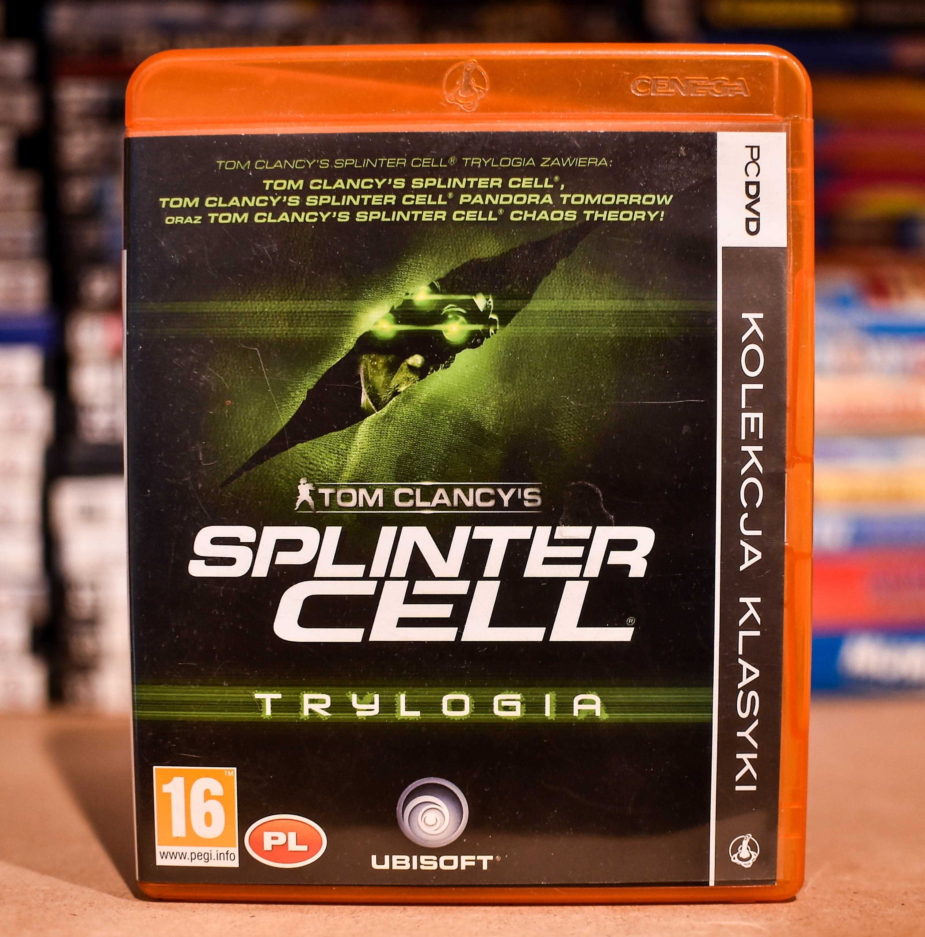 PC # Kolekcja Klasyki - Tom Clancy's Splinter Cell Trylogia PL