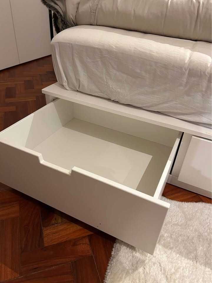 Cama de Casal e Colchão