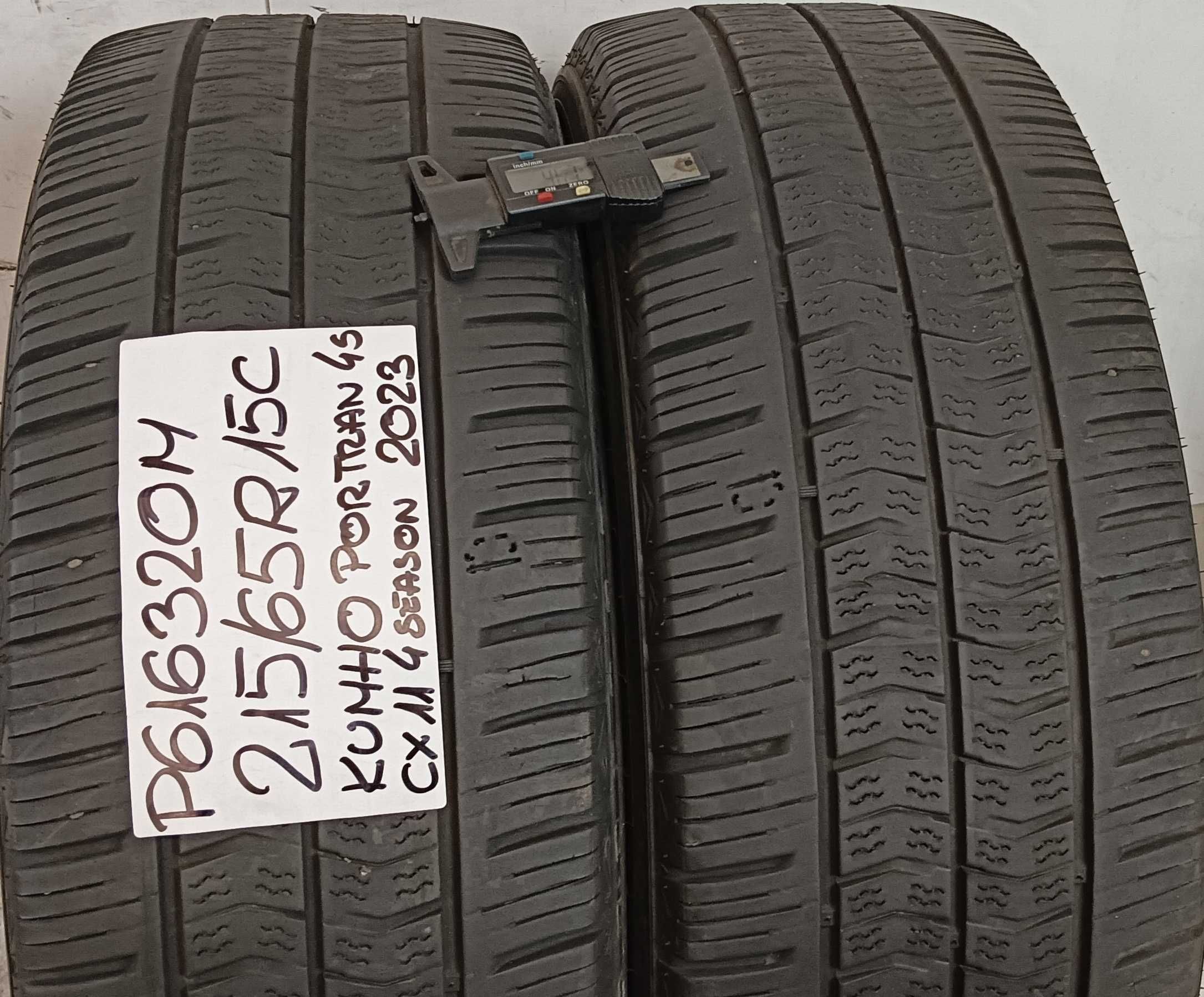 P616320M Para 215/65R15C Kumho Portran 4S CX11 Van 4Season 2023rok