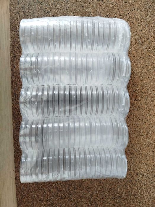 100 szt kapsle 27 mm na monety 2 zł NBP nordic gold lub inne