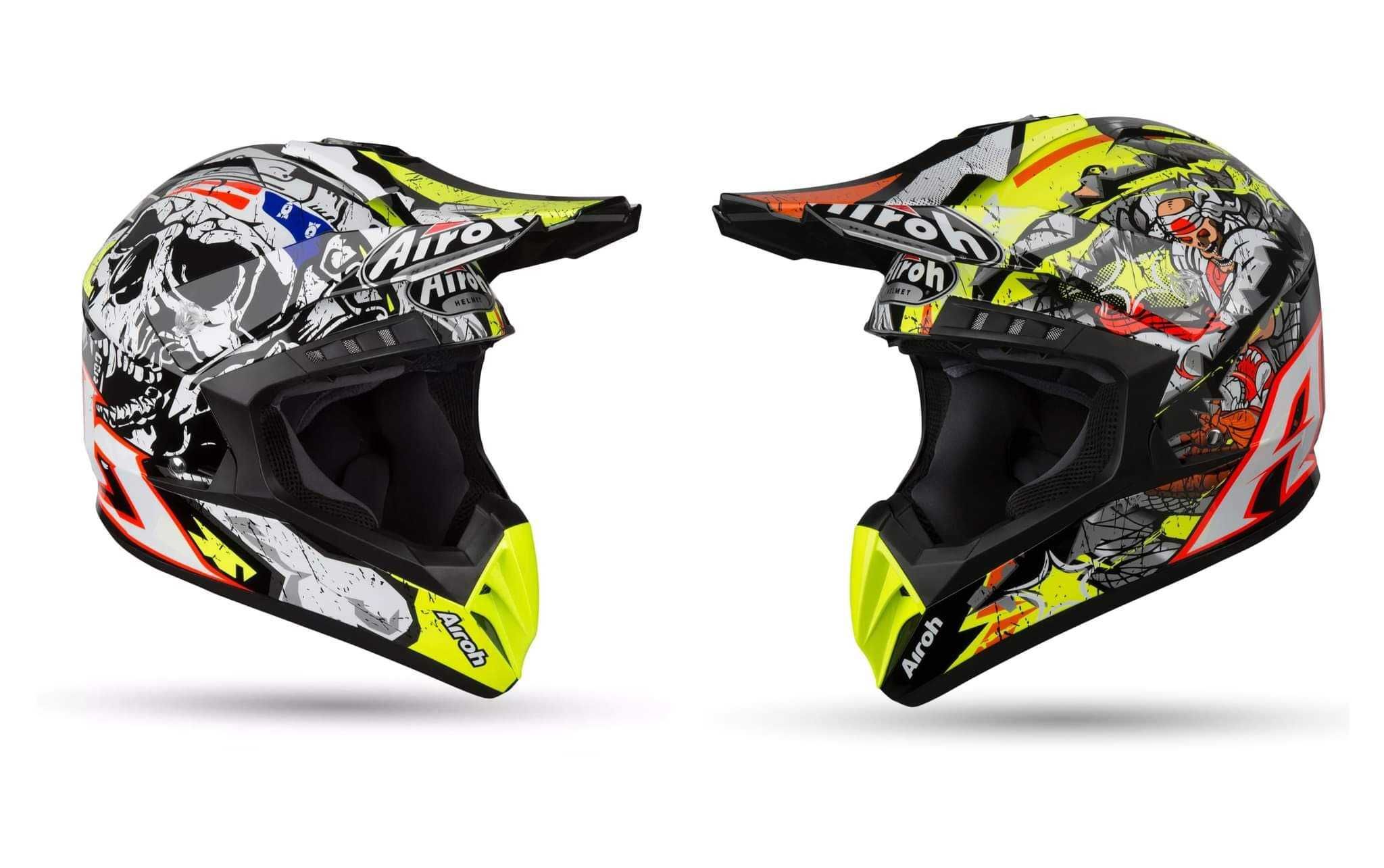 Kask motocyklowy Airoh Switch Pirate  roz.M  cross