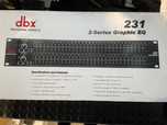 Powystawowy DBX 231 equalizer 2x31 pasmowy - ostatnie dwie sztuki