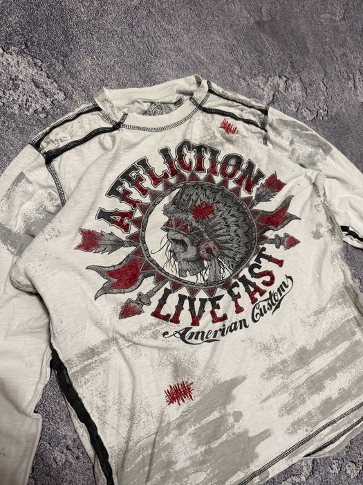 Лонгслів Affliction Vintage