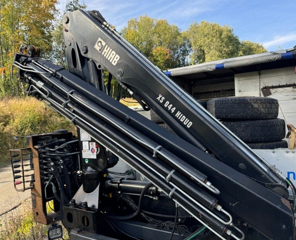 Hds żuraw dźwig podnośnik hiab palfinger fassi Iveco daily mascott