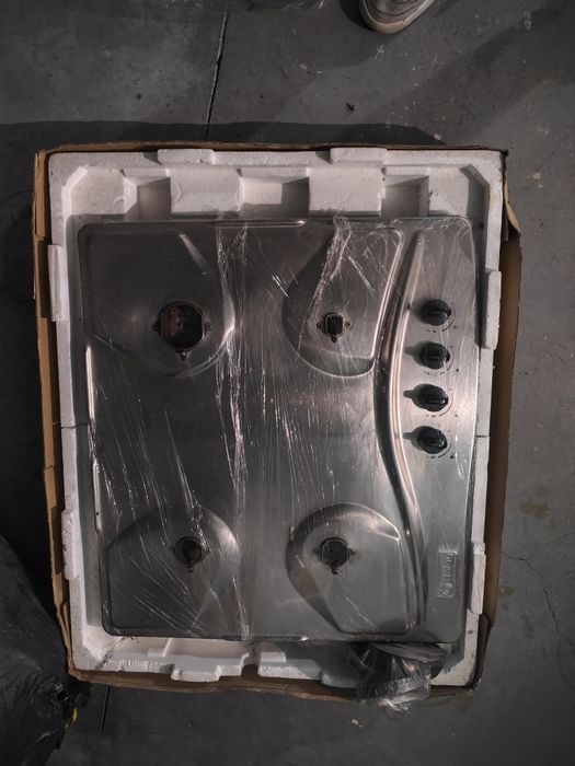 Placa de gás natural como nova