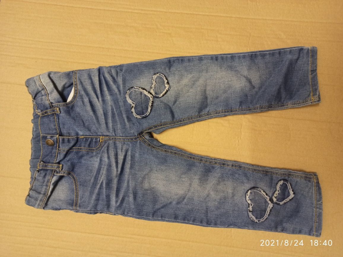 Spodenki jeansowe r. 92