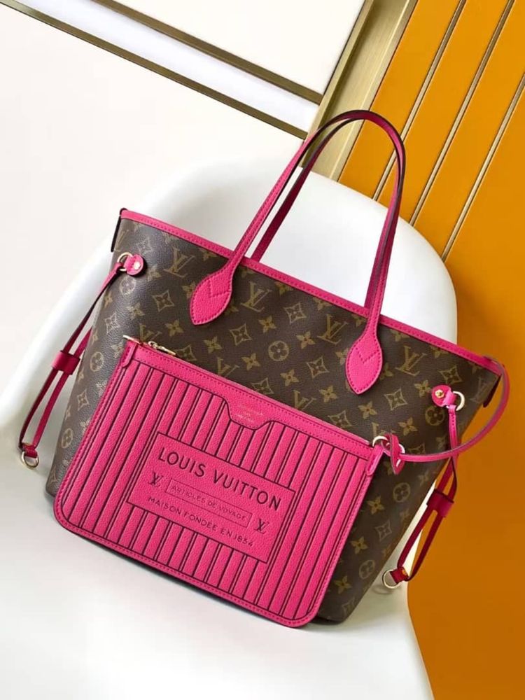 Louis vuitton neverfull inside out