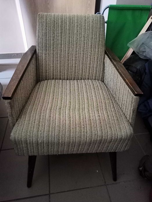 Fotel klubowy vintage lata 60-70