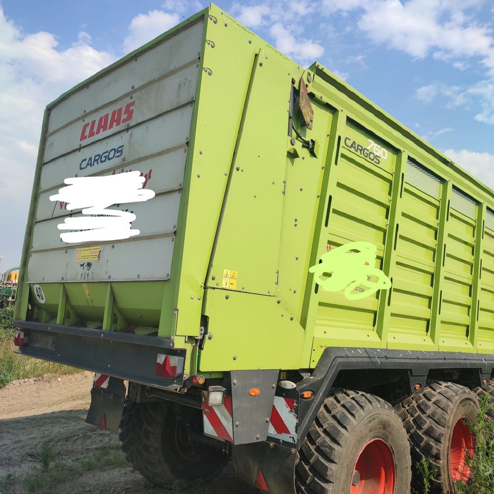 Przyczepa objetosciowa Przyczepa Claas Cargos 760 przycze