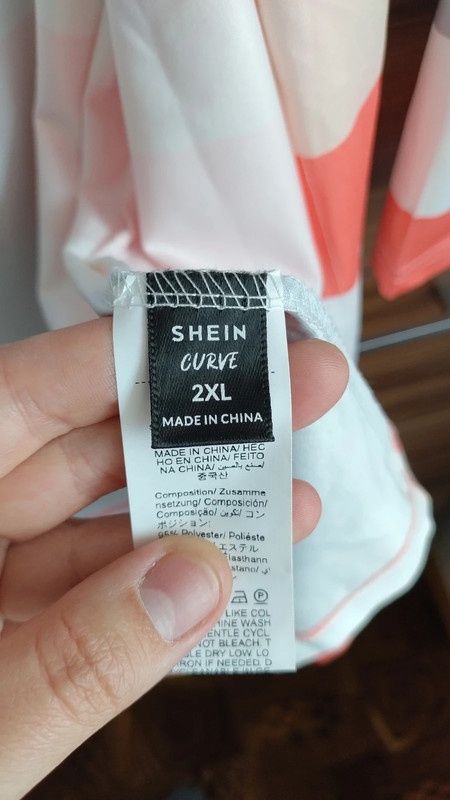 Narzutka w paski Shein