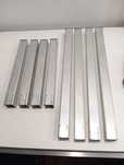 Nogi aluminiowe do podestu - 4 x 40 / 4 x 60 cm 4x4