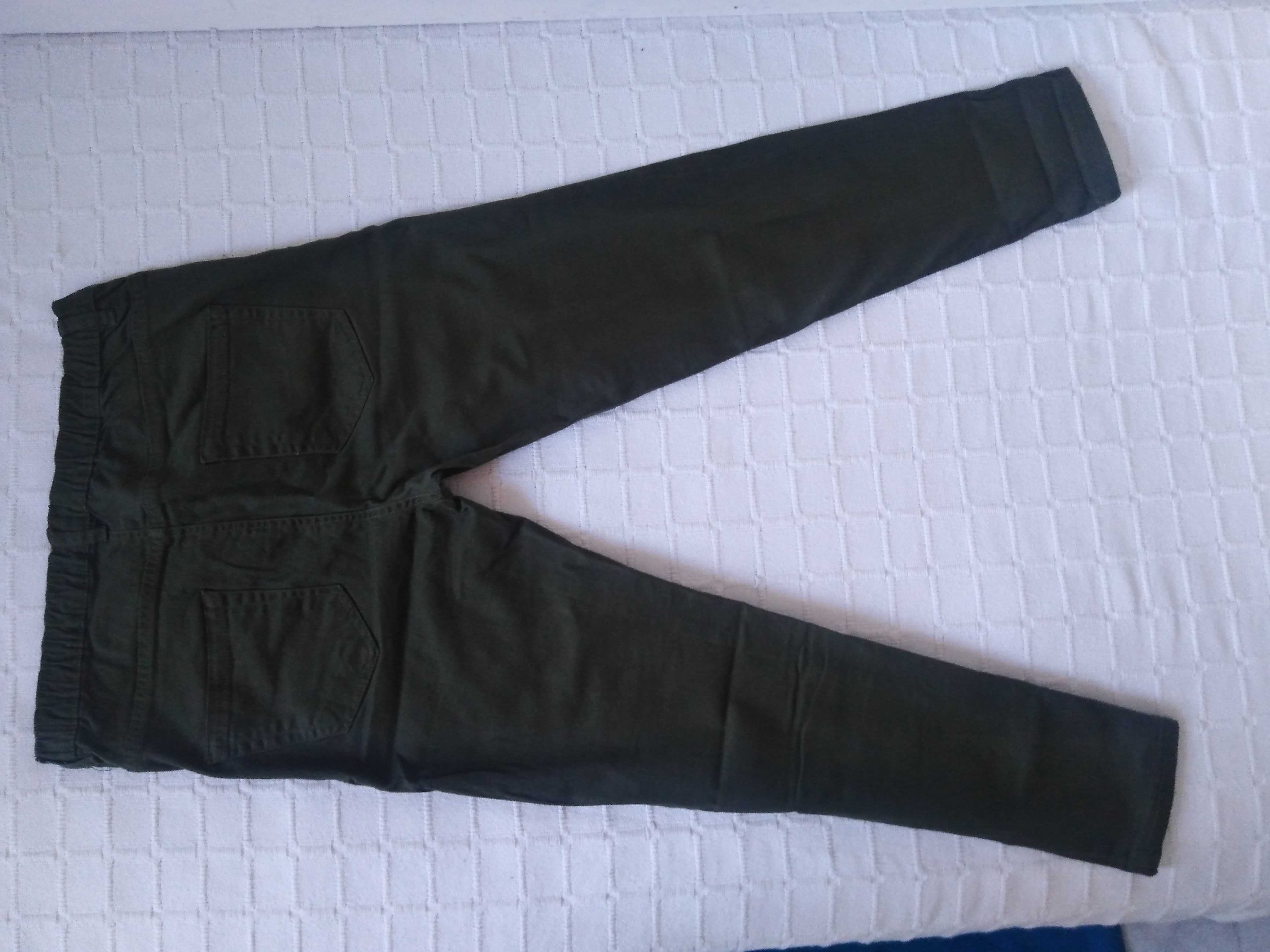 Calças Ganga Verdes Basics 42