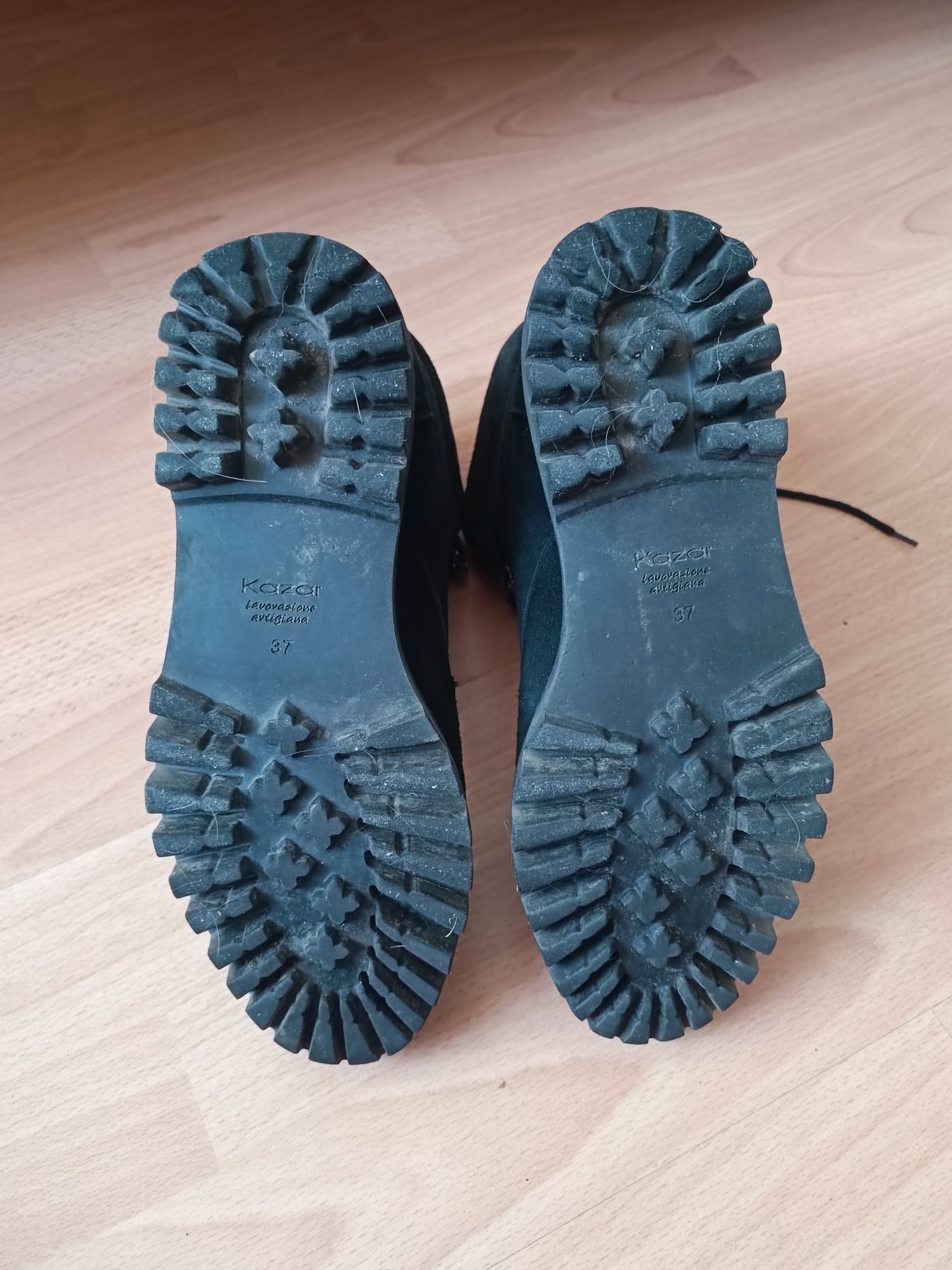 Buty Kazar zimowe botki 37 czarne