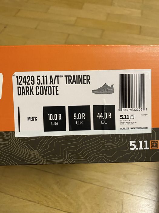 Кросівки 5.11 Tainer тактичні Dark Coyote EUR 44 tactical 12429