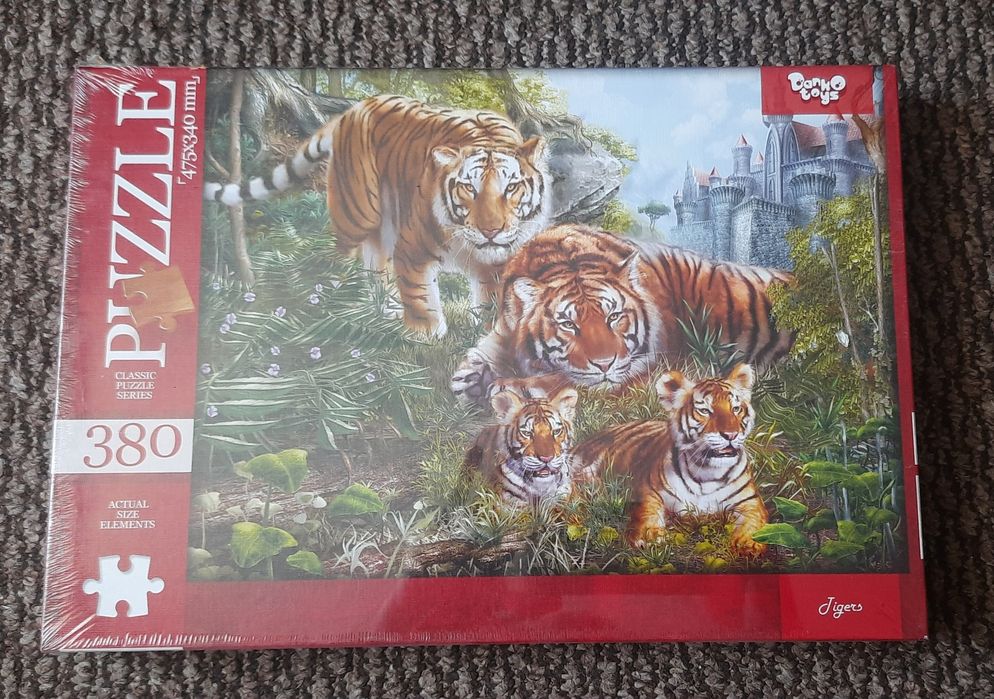 Пазли дитячі Tigers 475х340 мм 380 ел.