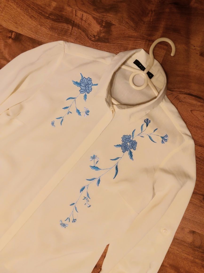 Bluzka koszulowa Mohito, rozmiar 36, HAFT