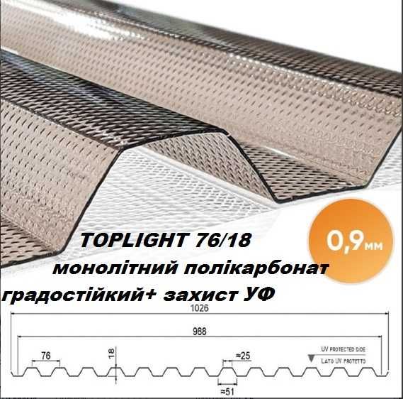 Полікарбонат,  та комплектуючі для монтажу зі складу, якість, гарантія