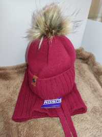 Зимова шапка снуд зимняя шапка (48-52 см)