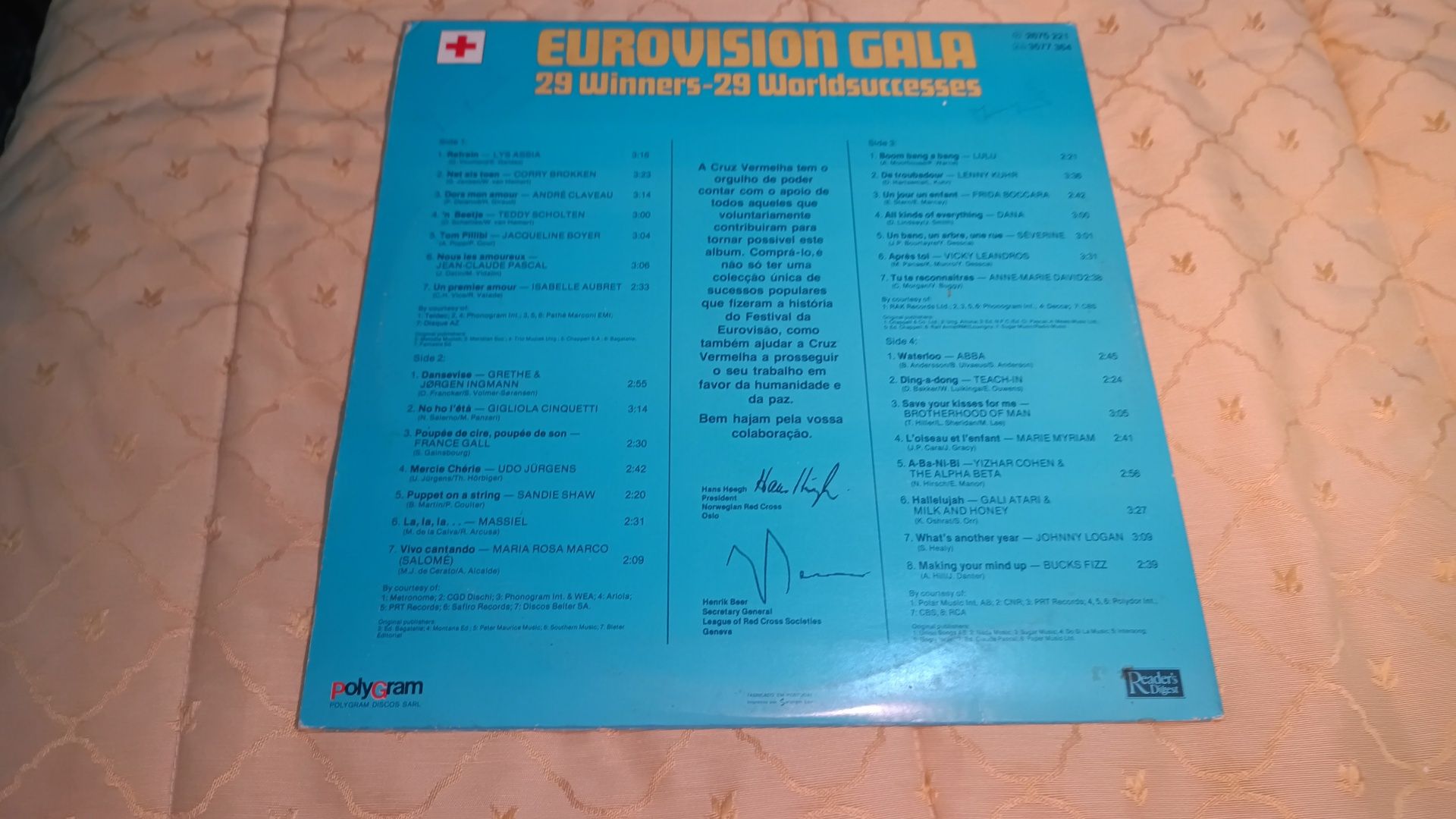 Eurovision Gala_29 vencedores 2 LP