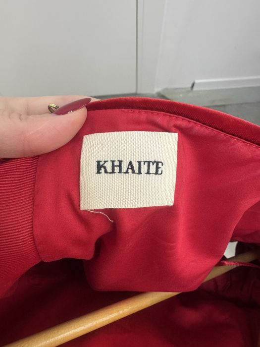 Топ оксамитовий Khaite