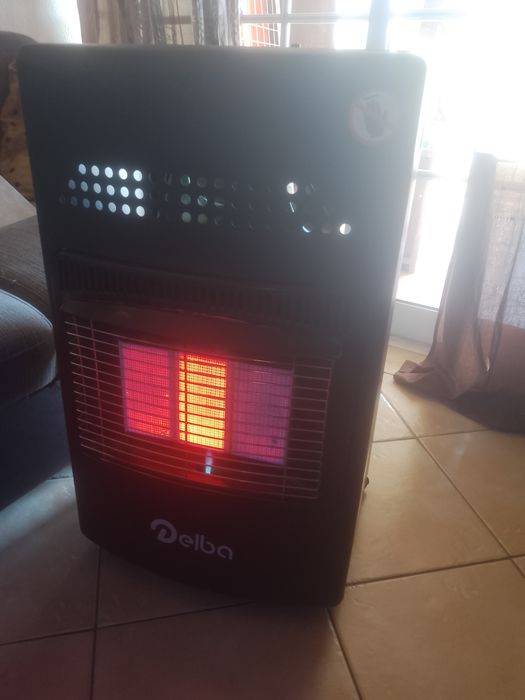 Aquecedor a gaz c/oferta da garrafa cheia com 3 nivéis calor