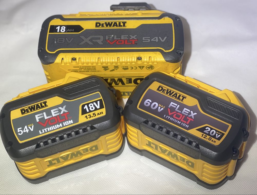 Акумулятор Dewalt FlexVolt XR 18/54v -18ah (18000mah)