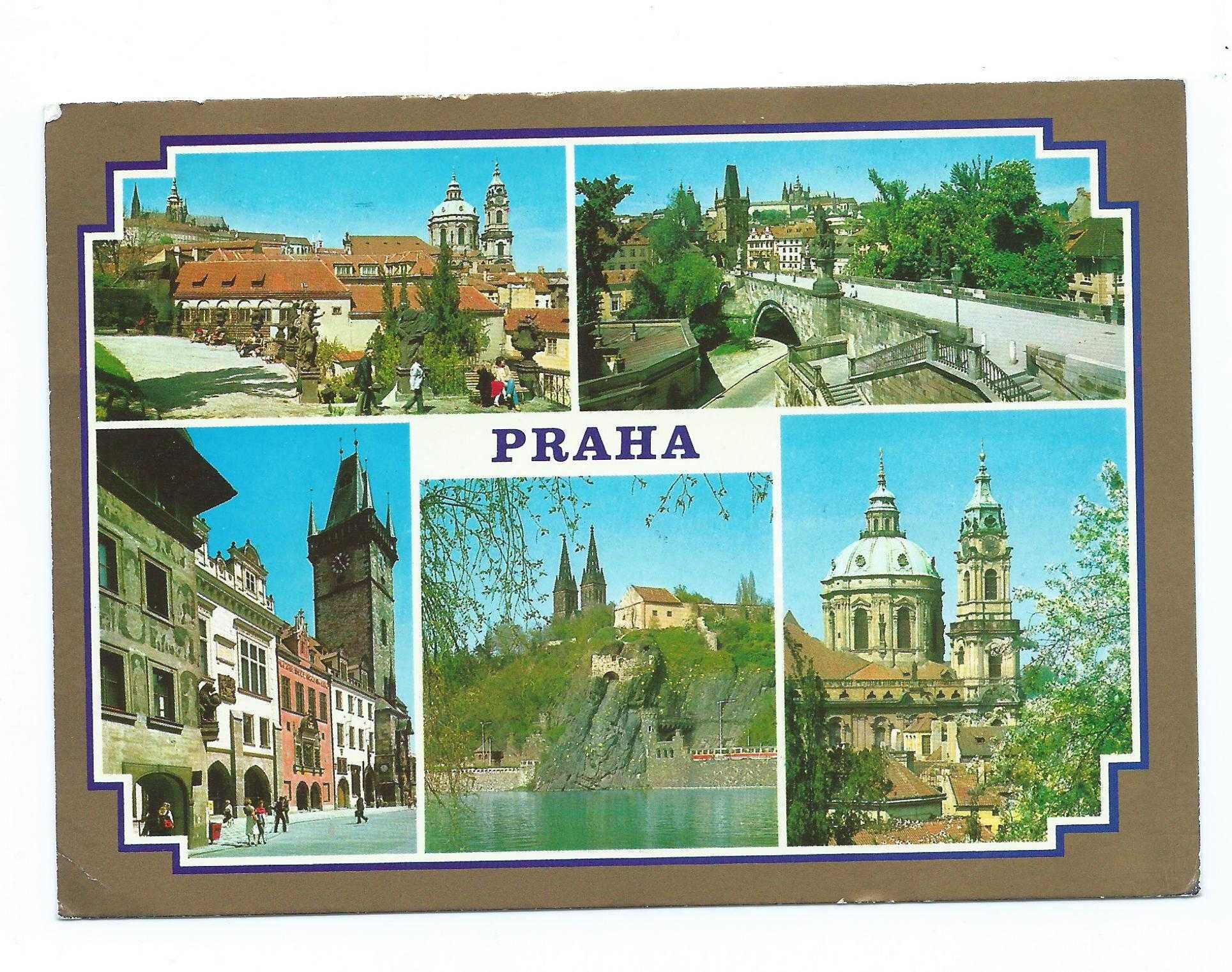 Pocztówka Czechosłowacja - Praha - z obiegu 5
