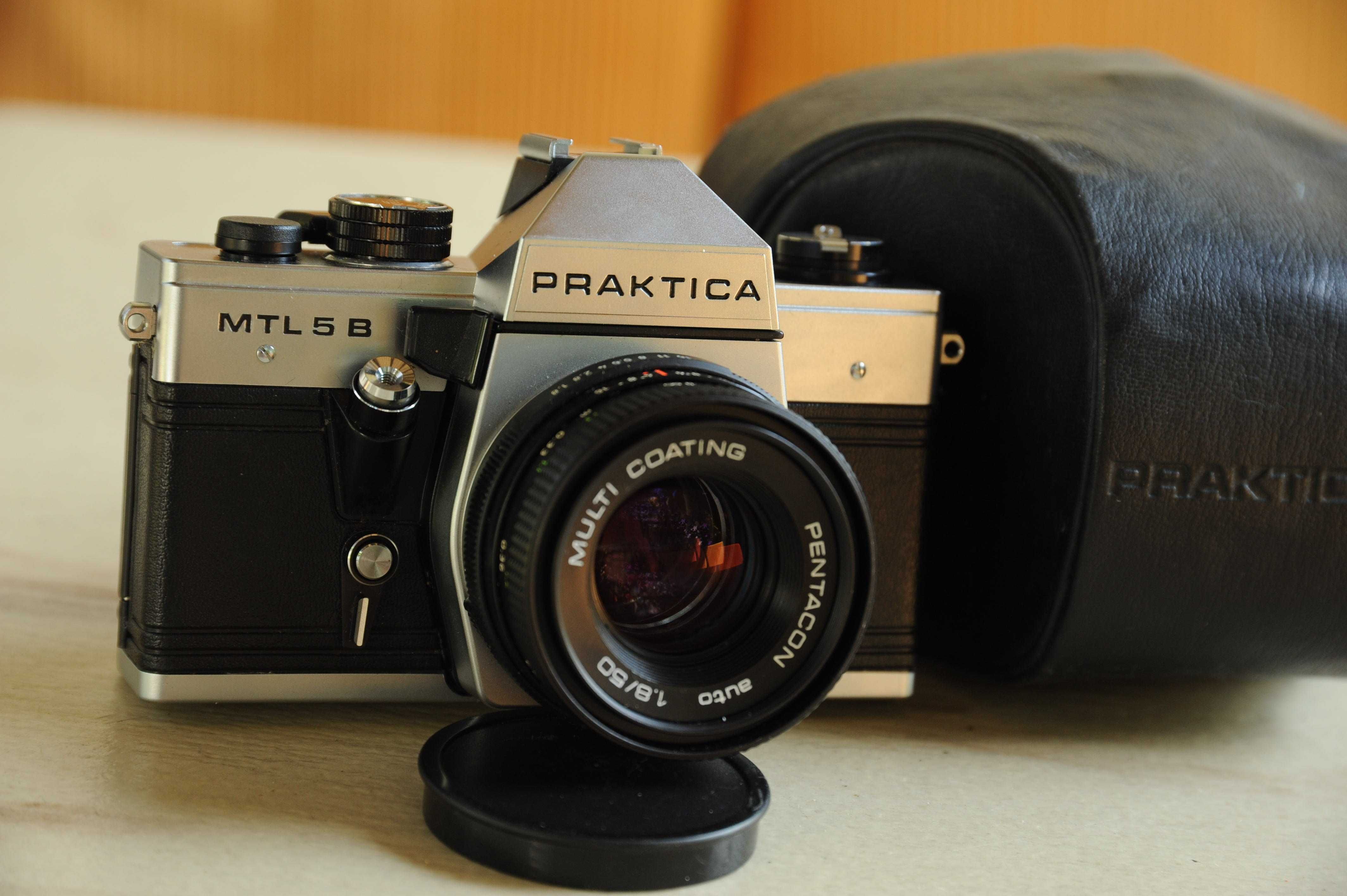 Praktica MTL 5B + ob. 1,8/50 - ładny i sprawny w futerale