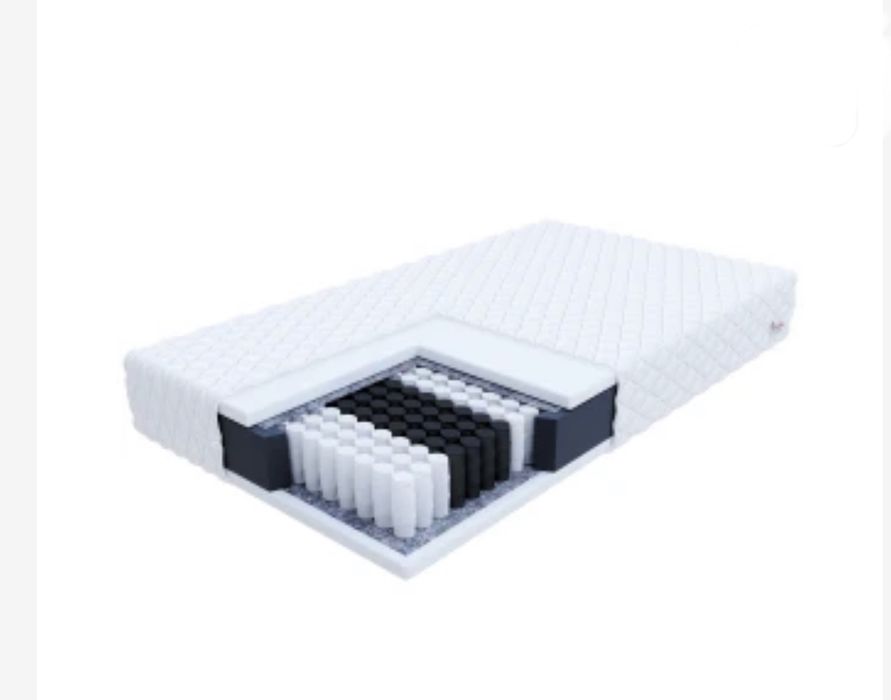 Materac kieszeniowy TREVISO Rozmiar: 90 x 200 Wysokość materaca: 23cm