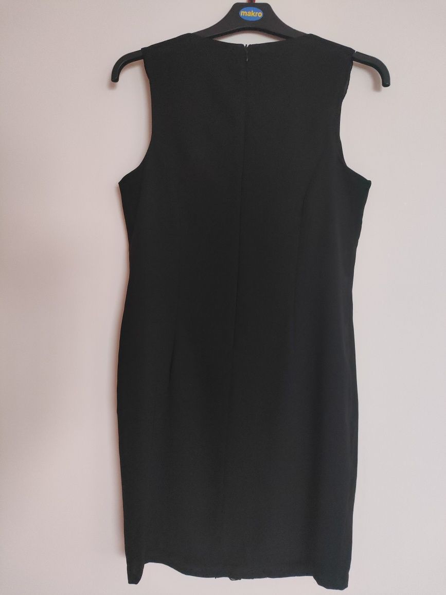 Sukienka, elegancka, czarna, L