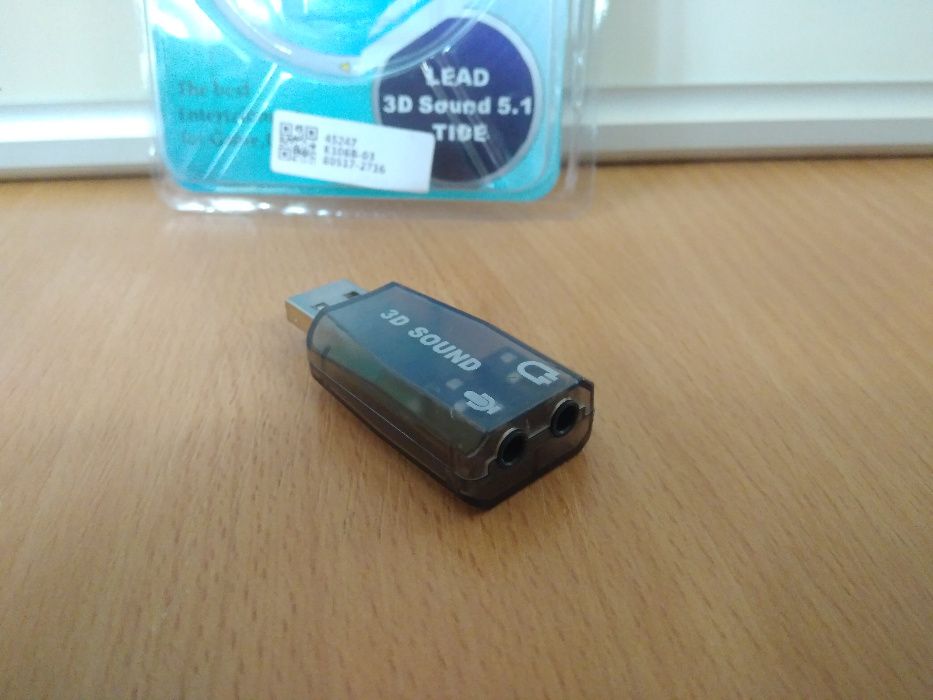 Внешняя звуковая карта GoodEm USB 2 (аудио карта для пк) windows