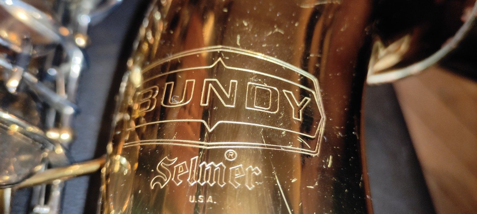 Саксофон тенор Selmer bundy USA + мундштук Viza 7