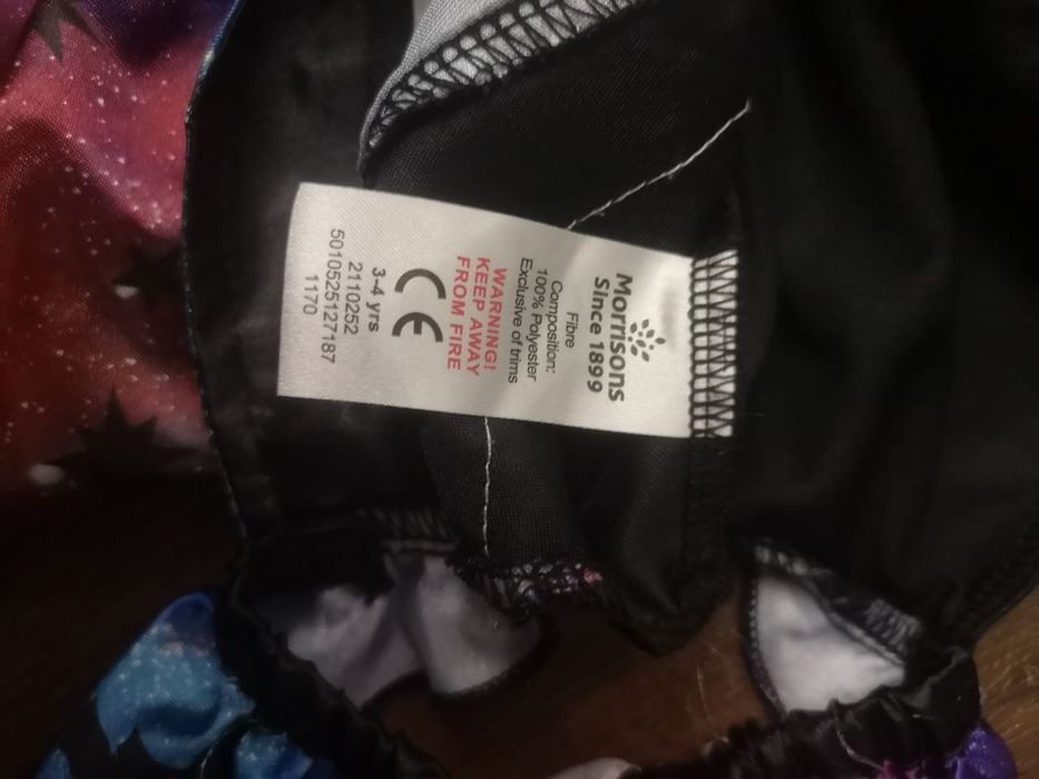 Карнавал маскарад костюм відьма капелюх ковпак хеловін хелоуін 3 4 рок