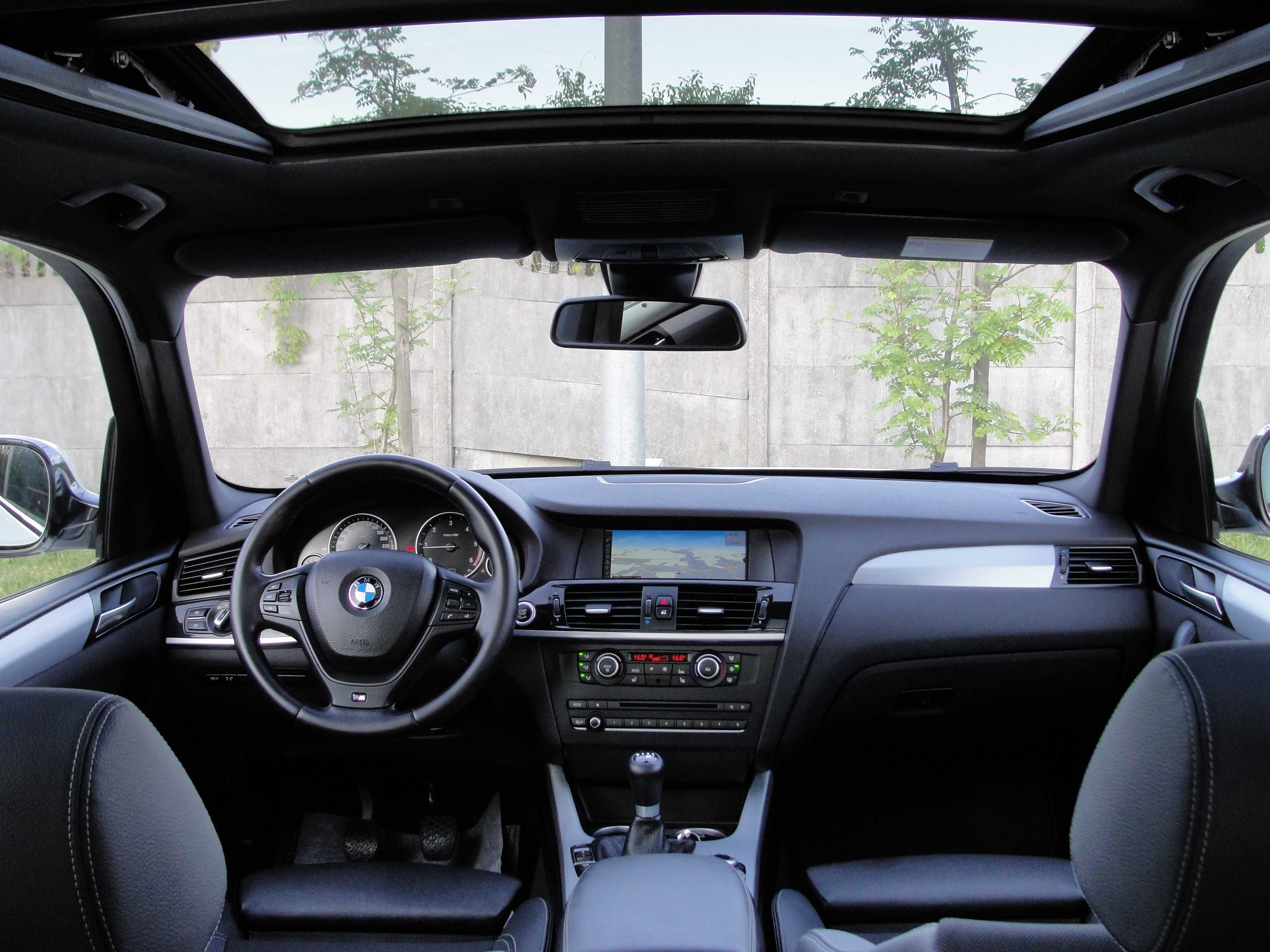 BMW X3 xDRIVE 20d M-PAKIET panorama*d.navi*head-up*xenon*NOWY ROZRZĄD