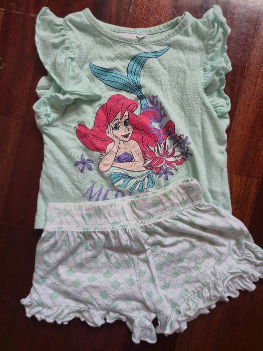 Conjunto pequena sereia