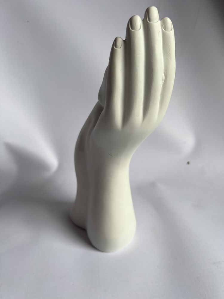 Kolekcjonerska figurka sztuka nowoczesna ręka vintage prl